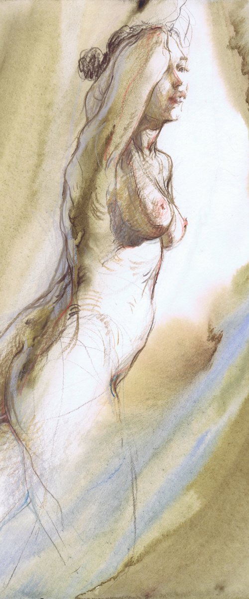 Beautiful nude women ART-1727 by Samira Yanushkova