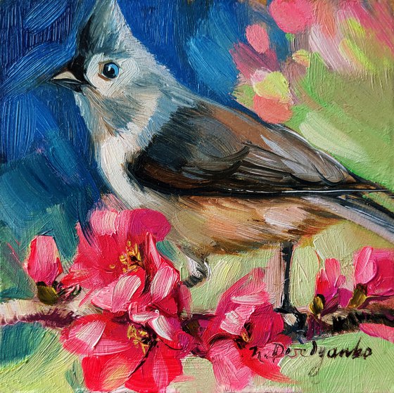 Bird on branch