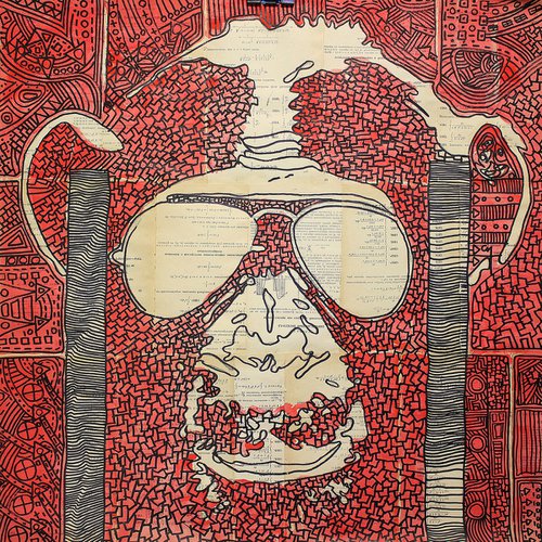 THE RED MONKEY. by Marat Cherny