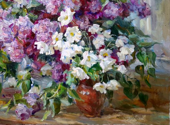 Purple bouquet