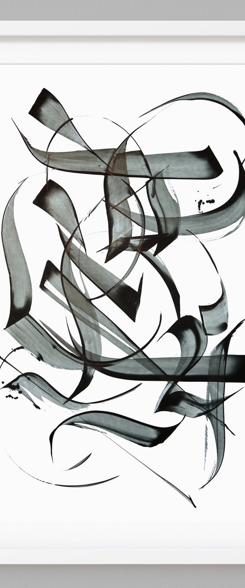 Smoke by Makarova Abstract Art