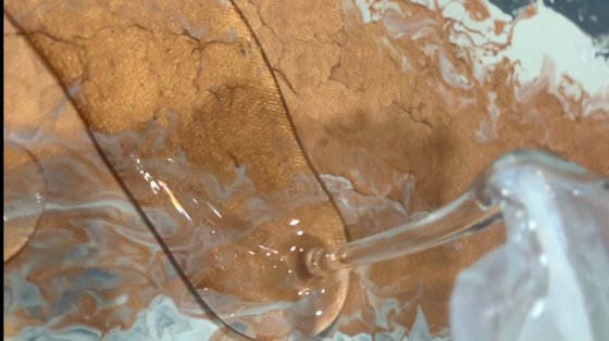 Diptych "Sillage" (Light Panel)