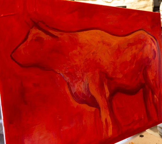 Vache rouge