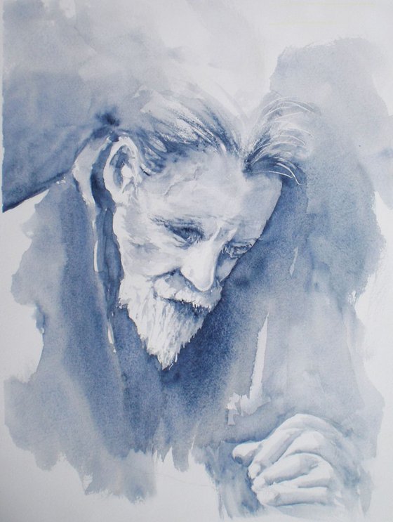 portrait of an old man