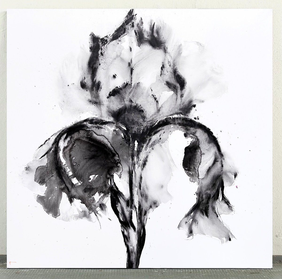 Black and white flower 5 by Rosi Roys