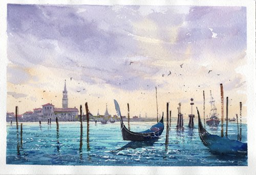 Venice from water_3 by Rajan Dey