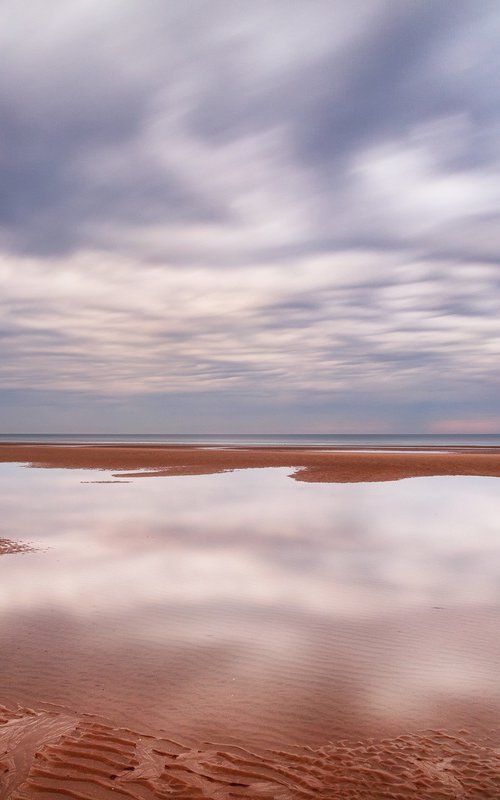 A famous beach in Normandy by Karim Carella
