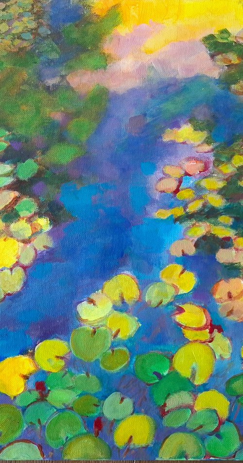 Water lilies by Ira Bielska