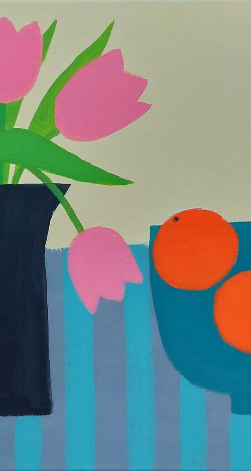 Three Oranges IV by Jan Rippingham