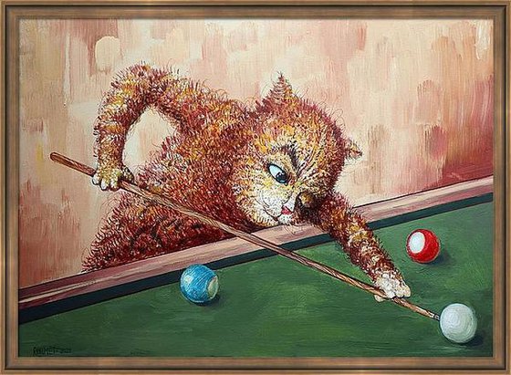 Billiard Player .