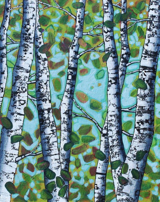 Birch Forest Light