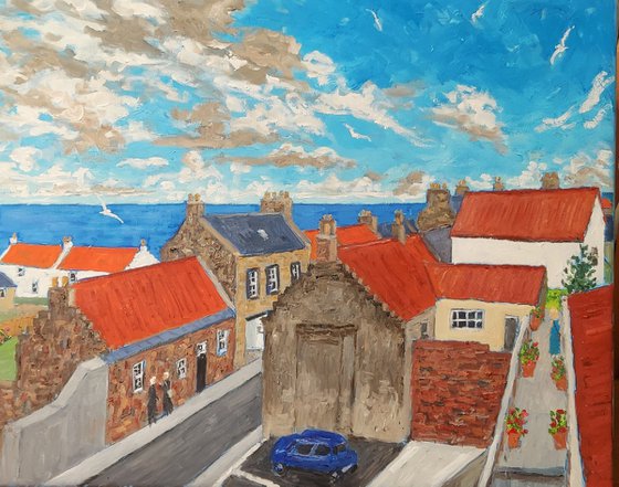Cellardyke rooftops #2