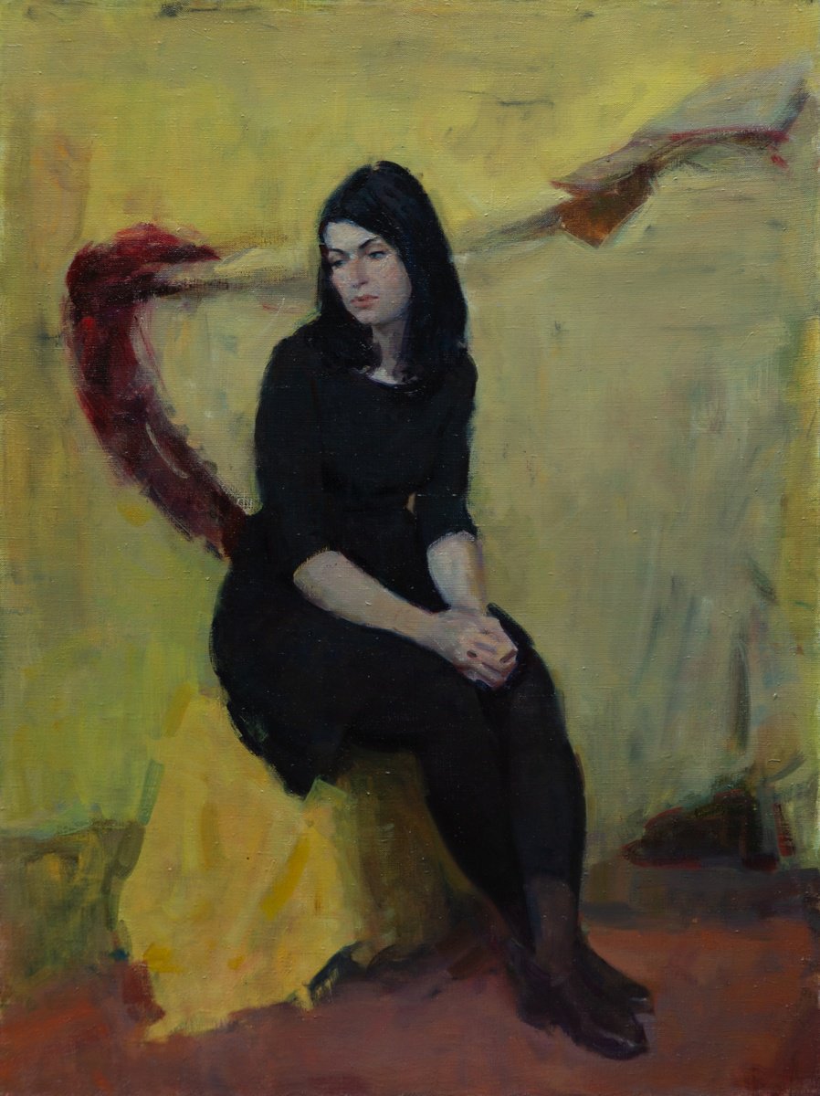 Anastasia - Oil Painting By Anastasia Borodina, 28 X 35, Artwork For Sale On Artfinder