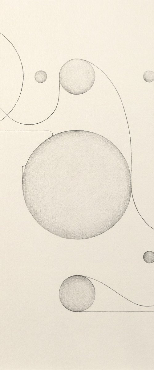 Graphics 28. Uncertainty I. Field by Tetiana Gryshchenko
