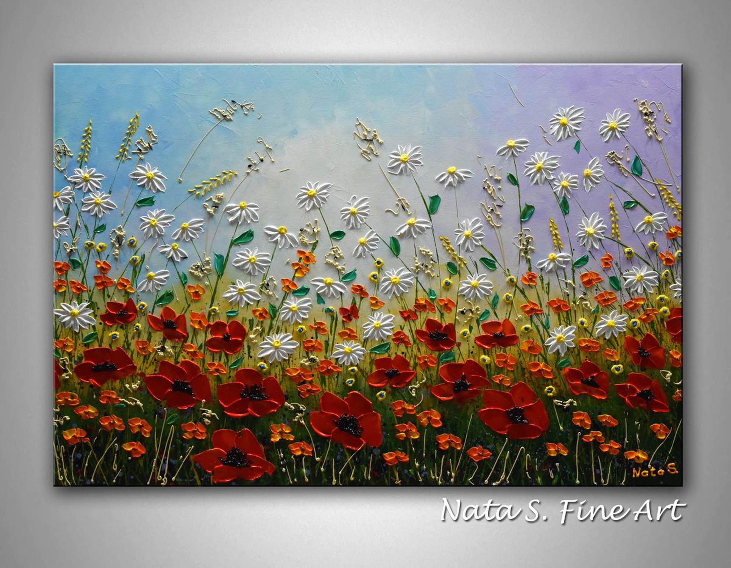 Original Wildflower Painting By Nataliya Stupak Artfinder
