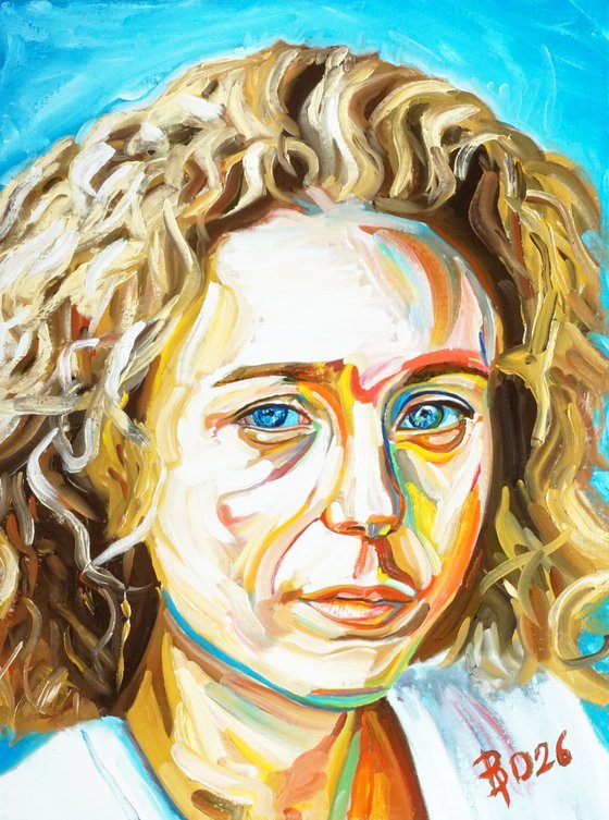 Portrait of a young woman