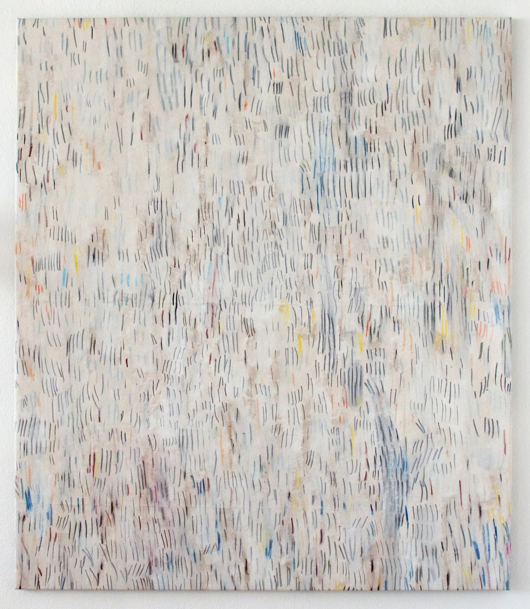 Expressive Abstract Painting By Petr Johan Marek, 51 X 59", Seed, Original Artwork