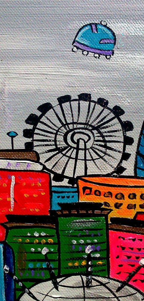 Shiny Parallel London by Maria Luisa  Azzini