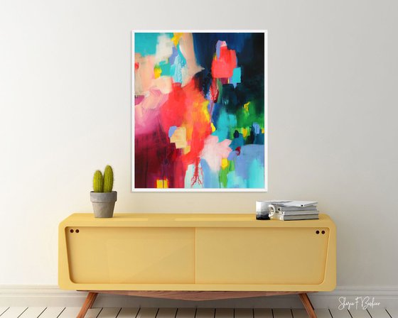 Abstract Original Painting - Paradise Cove