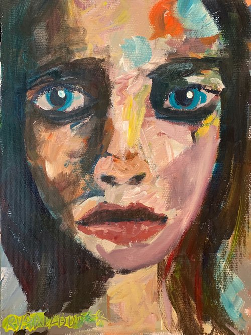 Portrait Of A Woman 3 by Ryan  Louder
