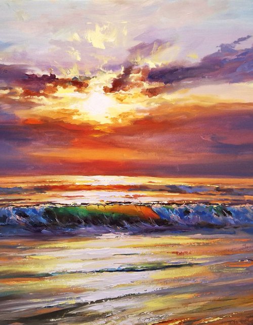 The Sea Remembers the Light by Andrej  Ostapchuk