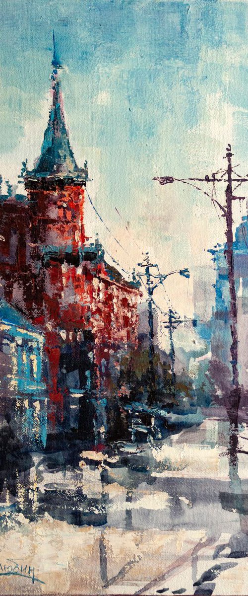 Old town by Aleksandr Neliubin