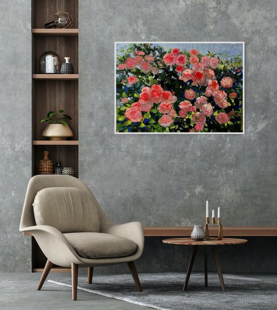 Roses in Bloom