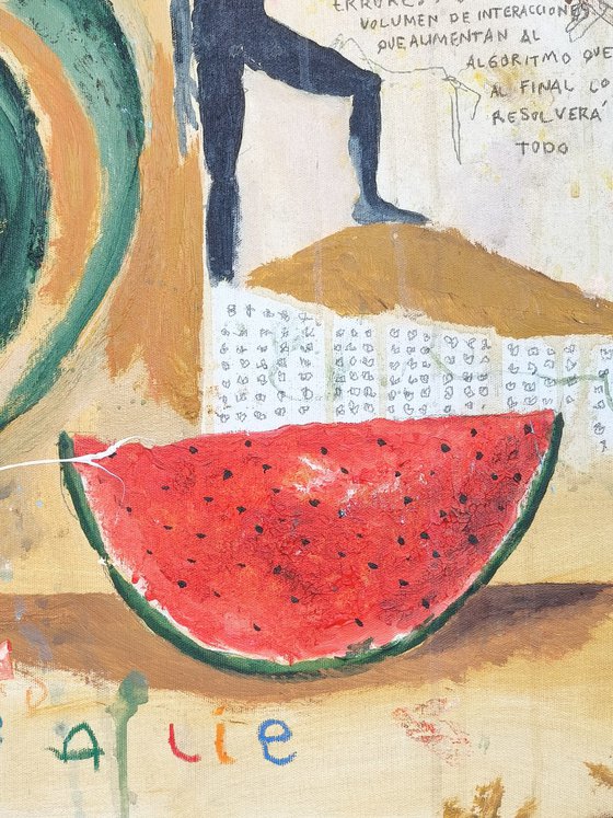 Walking down the track