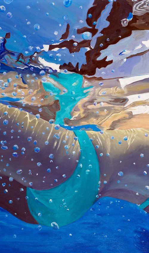 Floating away by Amy Devlin
