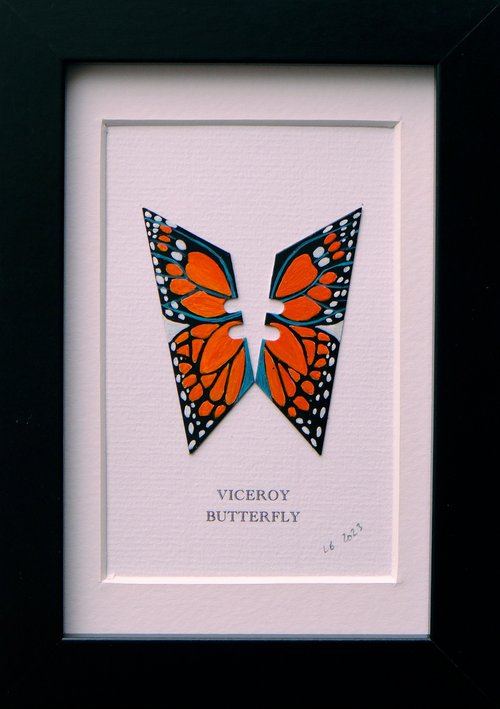 Viceroy butterfly by Lene Bladbjerg