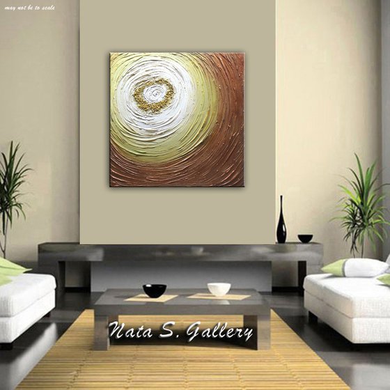Abstract Textured Painting