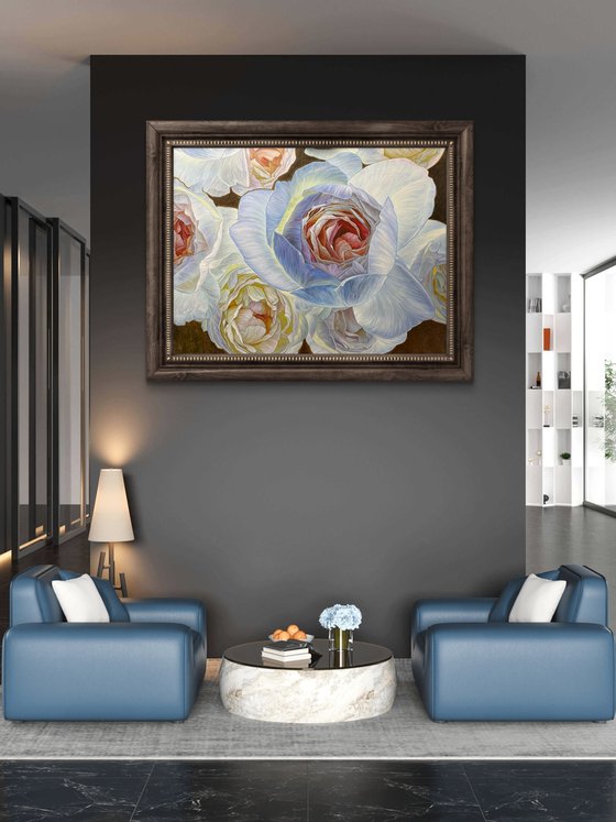 Blue roses