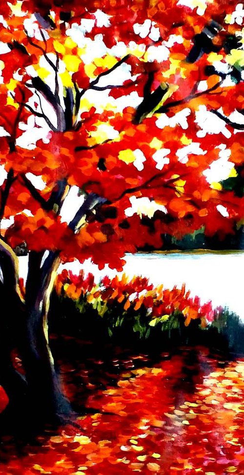 Beauty of Autumn Forest by Samiran Sarkar