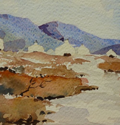 White Gables, Connemara by Maire Flanagan