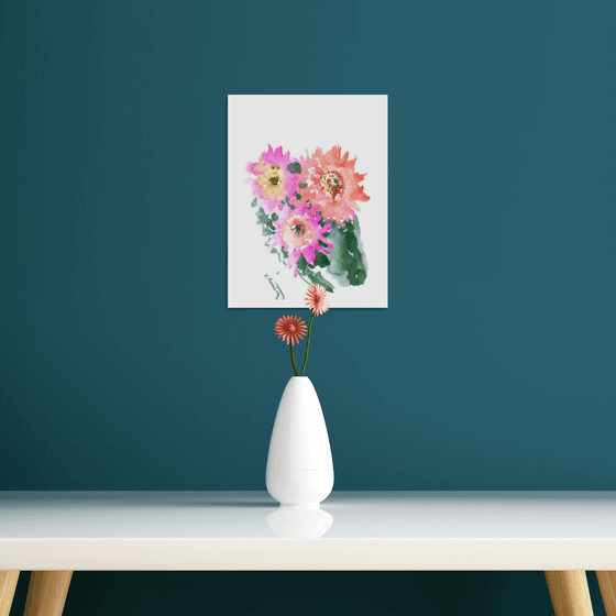 Blooming Cactus