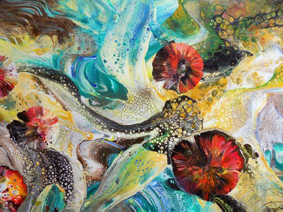 The energy of flowers