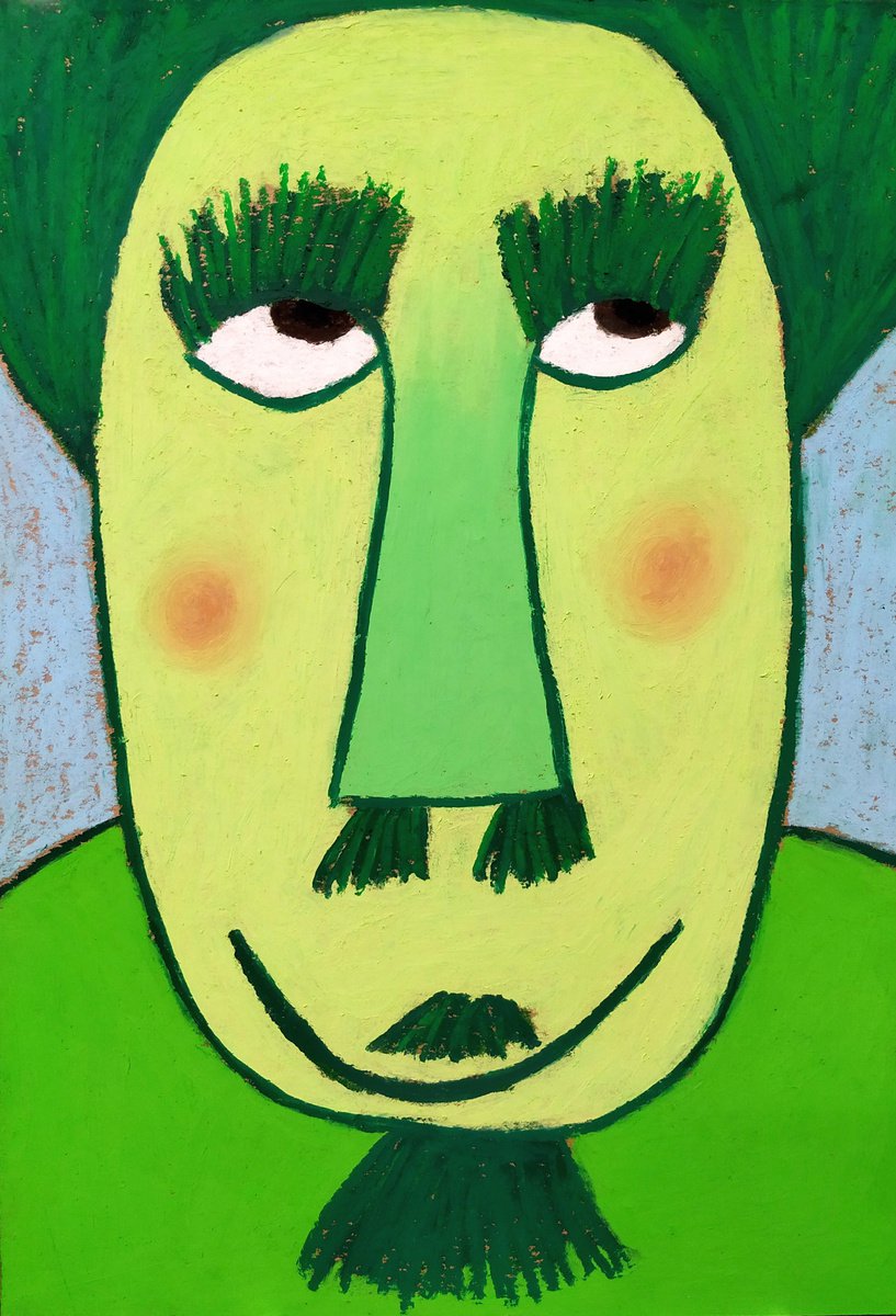 Green man by Ann Zhuleva