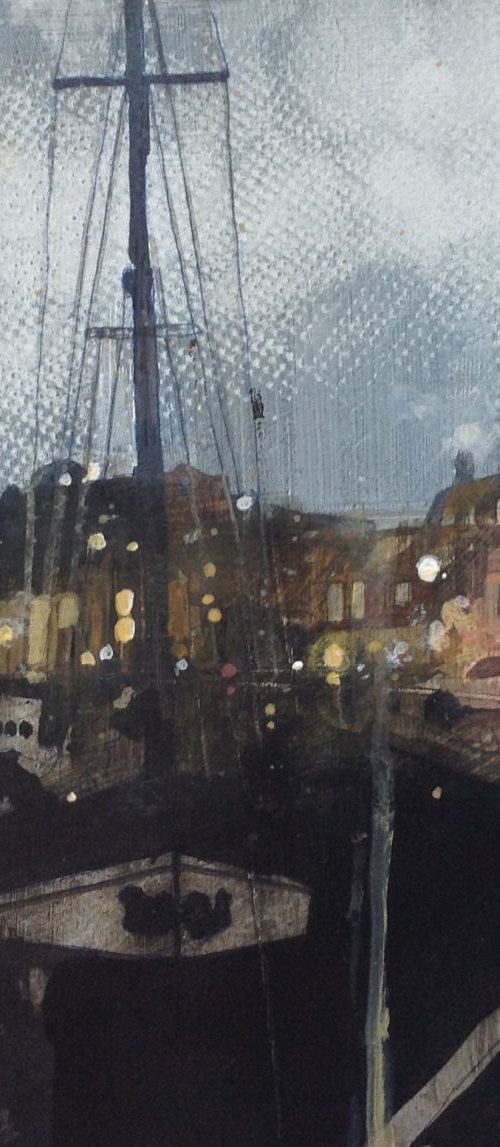 Wells-next-the-Sea, Norfolk, evening by Julian Sutherland-Beatson