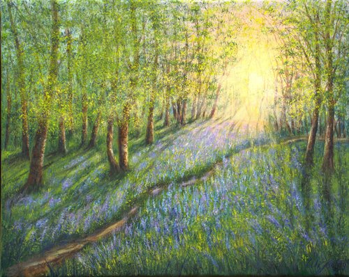 Spring forest by Ludmilla Ukrow
