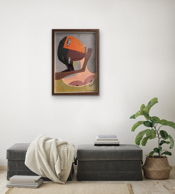 Thoughtful ( FRAMED)