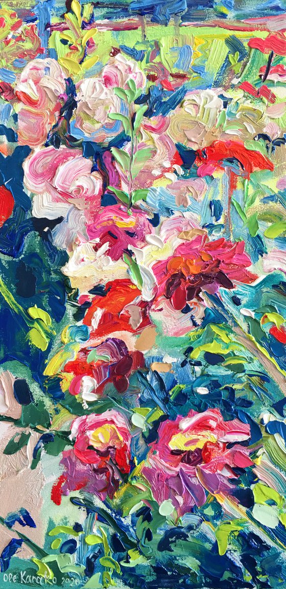 Flowers Impasto