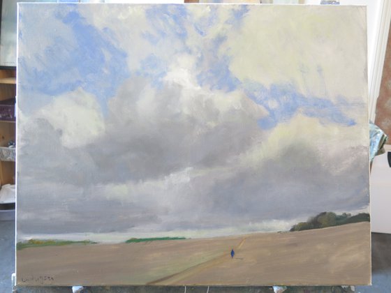 Clouds above the Wolds