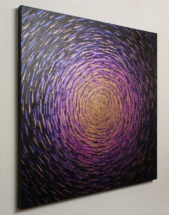 Vast amethyst gold radiance