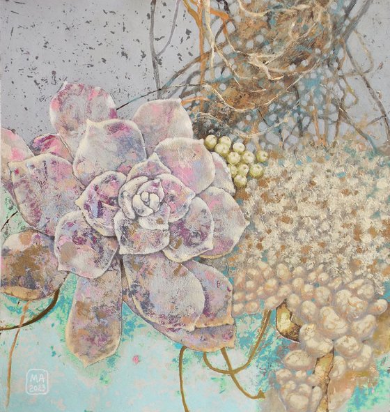 A rhyme of garden flowers