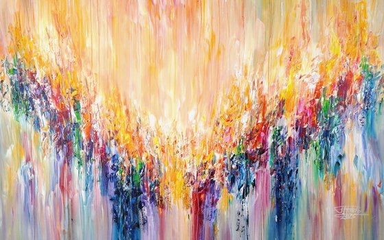 Soft Abstract Symphony XXXL 1