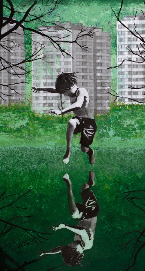 THE GREEN POND by db Waterman