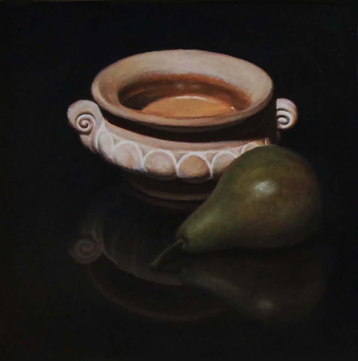 A Jar and a Pear by James Zhao