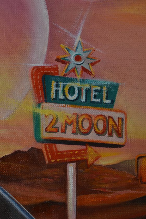 The meeting place of Two moons