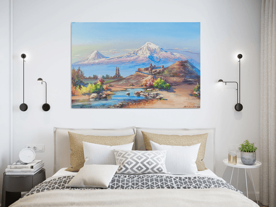 Spring Light at Khor Virap