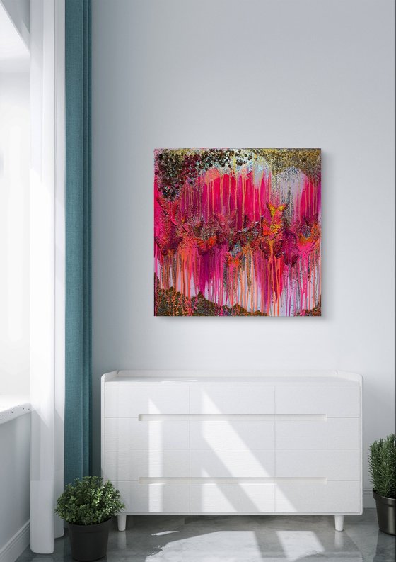 Pink wonder butterflies